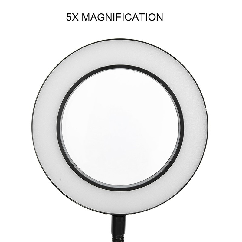 5X Magnifying LED Light USB Adjustable Light for Beauty Salon