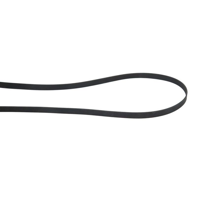 Alomejor Black Record Player Turntable Belt Replacement Rubber Recorder Drive