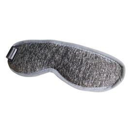 Baluue Blindfold Eye Massager Heated Eye Mask Eye Cover Eye Heated Mask Eyeshade Durable Eye Patch Eye Heating Mask Eye Care Eye Patch Cotton Grey