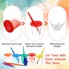 20 PCS No Spill Paint Cups with Lids, Painting Cups