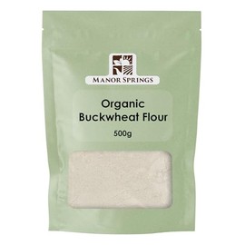 Organic Buckwheat Flour 500g by Manor Springs Organic