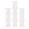 Baoblaze 10 Sets Plastic Clasp Bra Strap Closure Sewing Clip