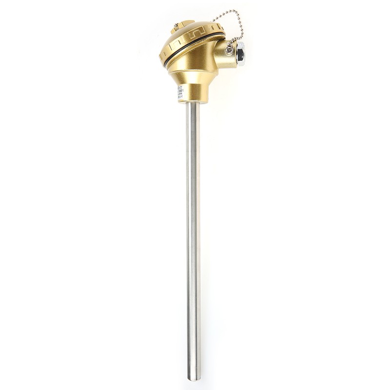 K Type Stainless Steel Probe Thermocouple Temperature Sensor 0-1300℃ (300mm)