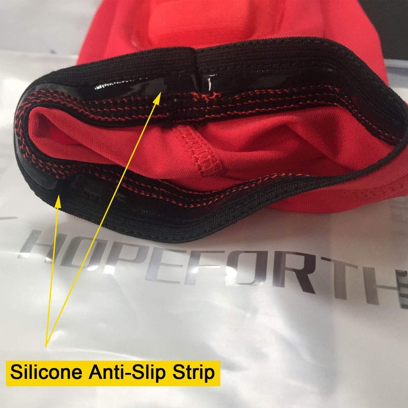 HOPEFORTH 2PCS Padded Elbow Forearm Sleeves Compression Arm Protective Support