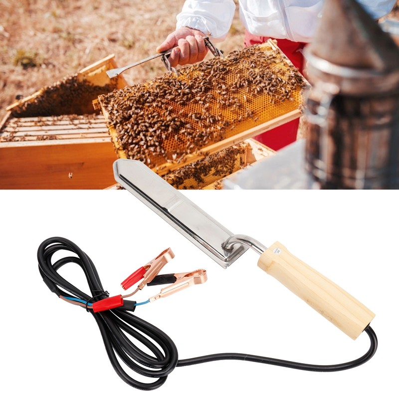 Electric Honey Uncapping Knife Honey Scraper Cutter Beekeeping Equipment Tools
