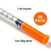 Plastic Multi Purpose Measuring Tools, 1ml/cc 32G, 6mm, Individually Packed