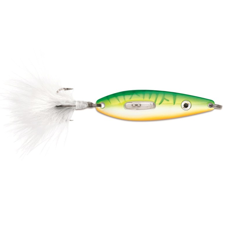 Rattling Roach Spoon 1/32 oz Glow Hot Perch
