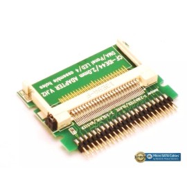 Micro SATA Cables CF to 44 Pin Male IDE PCB Adapter