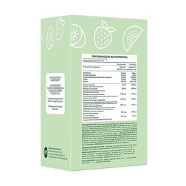 Suplemento alimenticio Bloom Greens Sachet Fresa Kiwi Caja con 14 sobres de 5.77 g c/u