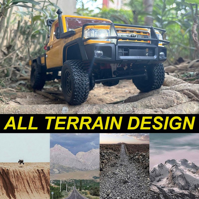 WPLDEWAN MN82T RC Rock Crawler RC Truck 4x4 1/12 Scale
