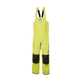 Helly-Hansen Pier 4.0 Bib Men's Safety Overalls – Waterproof, Breathable, and Durable Gear for Outdoor Adventures, 410 Cyber Lime - 2XL
