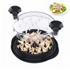 RAINBEAN Chicken Shredder, Transparent Lid Meat Shredder Tool Twist for