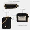 Coach Women's Essential Chain Card CASE Accessory-Travel Wallet, B4/Black