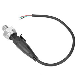 Pressure Transducer Sensor, 0-100PSI G1/4" Input 5V Output 0.5-4.5V / 0-5V Stainless Steel Pressure Sensor for Water Air Gas Fuel Oil Diesel