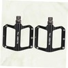 Kisangel 2pcs Non- Aluminium Alloy Bike Pedal Platform Pedal for