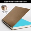 Yarotm A4 Notebook with Dividers - Spiral Bound Notepad A4