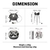 Fire-Maple Saturn X Camping Stove - High-Power Outdoor Cooking Stove