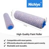 Nichiyo 4 Pcs 10 Inch Ceiling Paint Roller with Shield
