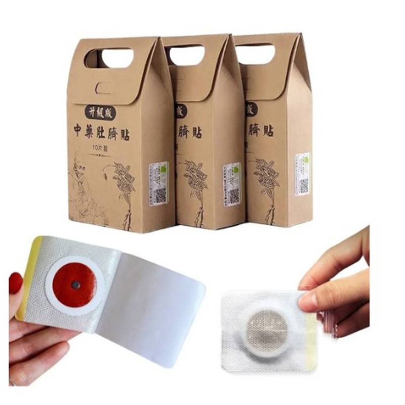 10pcs Navel Patch Body Care Portable Breathable Multifunctional Herbal Healthy