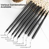 8Pcs Nail Brushes Set, Double Ended Nail Art Brushes,Nails Brush