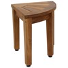AquaTeak 12" Kai OptiAREA Corner Teak Shaving & Washing Foot