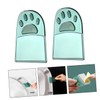 Gadpiparty 2pcs Creative Toilet Seat Lifter Handles Touch Toilet Cover