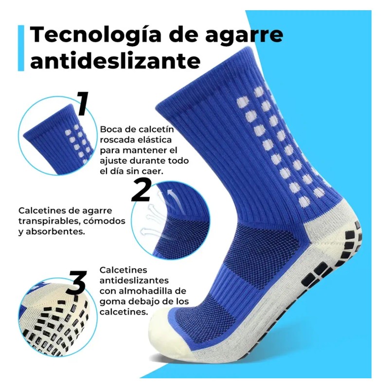 6par Calceta Fútbol Y Manga Media Espinillera Vendas Mochila