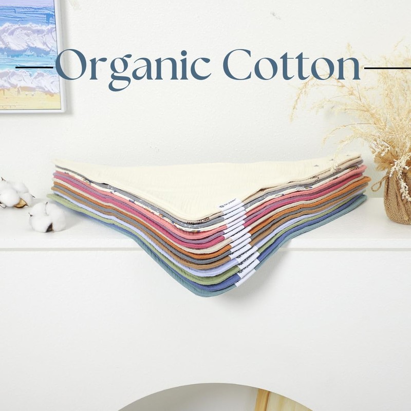 Drybble Bandana Bibs – Waterproof Lining Organic Cotton Drool Bib