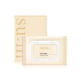 Breath 37 [Sum37 Degrees] Time Energy Organic Cleansing Sheets 50 sheets / [숨37도] 타임 에너지 오가닉 클렌징 시트 50매