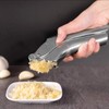 Premium Garlic Press, Stainless Steel, Easy to Clean Garlic Mincer,