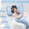 100% Pure Silk Pillowcase for Hair and Skin, Both Sides