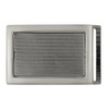 FREDERIC HERMANO Belt Buckle 35 mm Metal Silver Anthracite -