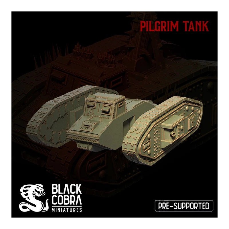 Trench Crusade Terrain - Pilgrim Tank A