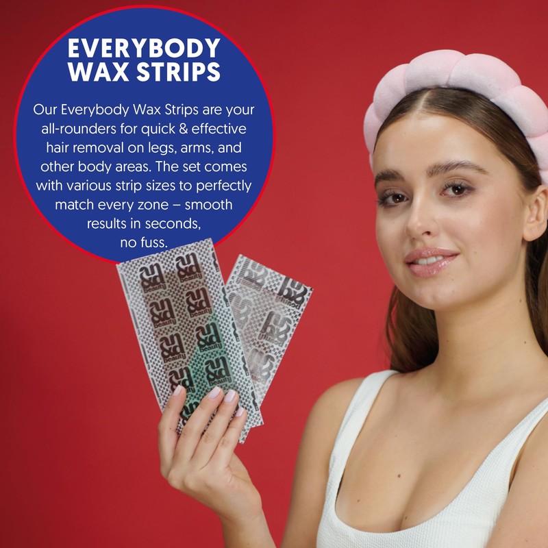 ANDbeauty Body Wax Strips for Men and Women, For Legs,