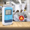 RC-5 USB Temperature Data Logger, Mini Portable Temperature Recorder LCD