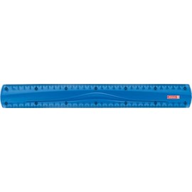 Brunnen Colour Code Ruler For Left and Right-Handed Users, 15 cm, Assorted Colours 30 cm