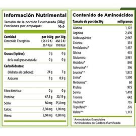 Wildmountain - Proteína Vegana de Chícharo 500 gr | Suplemento Alimenticio Natural Sin Azúcar, Soya, Gluten ni Lácteos.