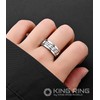 King Ring 8mm Gear Spinner Ring – Ultra Polished Men