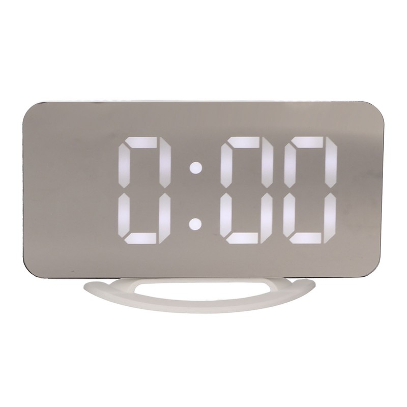 Alarm Clock Dual USB Output 3 Levels Brightness Light Sensing