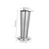 CHILDWEET Stainless Steel Tweezer Holder Shaped Storage Box for Lab