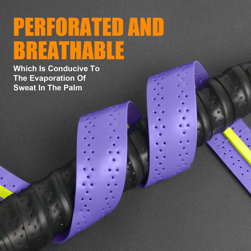 Flintronic Racquet Grips, 6 Pack Super Absorbent Badminton & Tennis