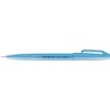 Pentel SES15C-FSX Brush Sign Pen Neon Blue Fibre Tip Brush
