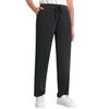 Weintee Women's Petite Sweatpants Jogging Pants with Pockets L Black