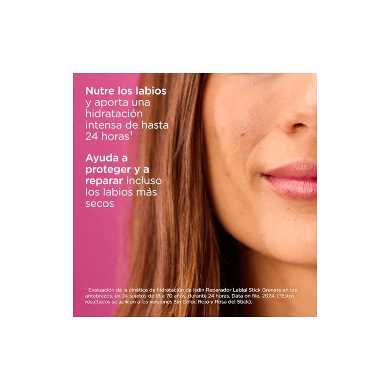 ISDIN Reparador Labial Stick Rosa
