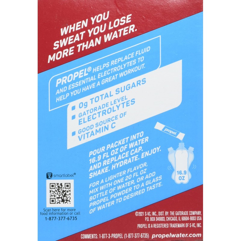 Propel Zero Sugar Black Cherry 10 Count (Pack of 1)