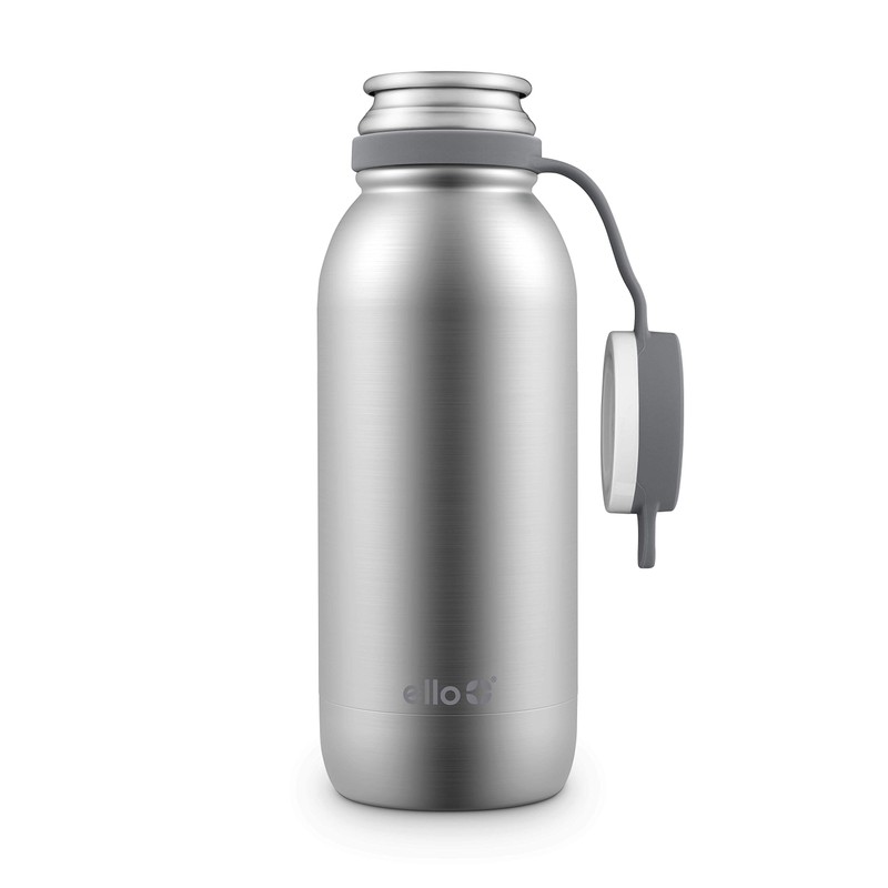 Ello Damen Vacuum Insulated Stainless Steel Water Bottle with Leak-Proof