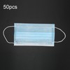 50pcs Disposable Mouth Muffle Non Woven Fabric Protective Filter Mouth