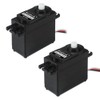 KOOKYE 2PCS Mini Servo Motor 360 Degree Continuous Rotation w/Servo