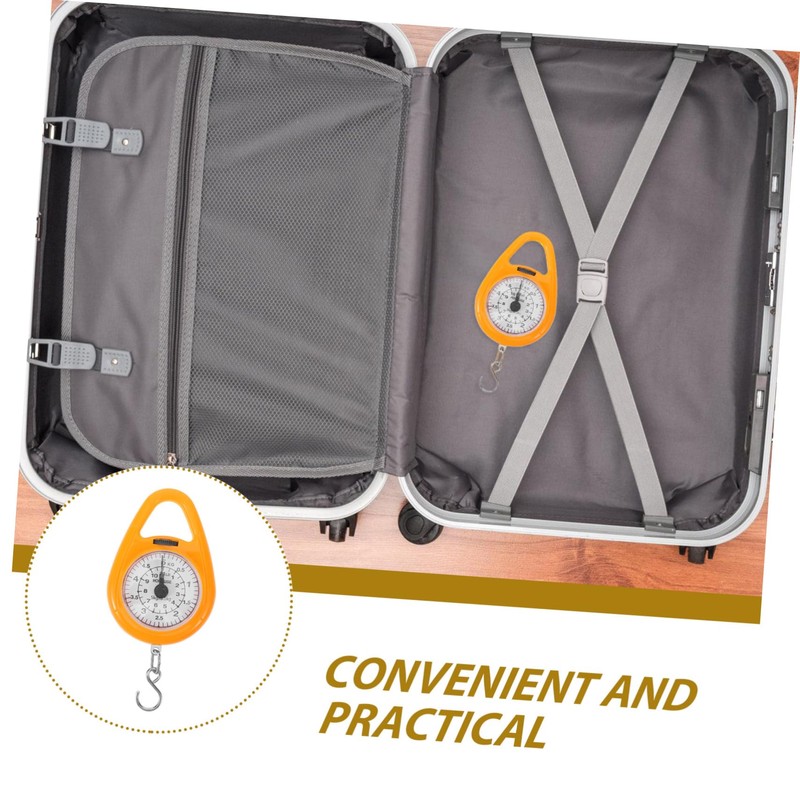ULTECHNOVO 2pcs Portable Hanging Weight Scale for Luggage Accurate Mechanical