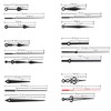 6 Pieces High Torque Long Wave Clock Movement Mechanism, Clock
